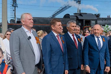 Александр Куниловский: «Ретропоезд» - это символ преемственности поколений и общей победы»